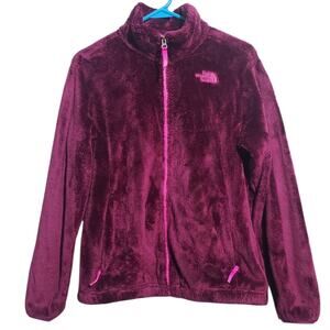 The North Face Pink Osolita Full Zip Fleece Jacket Size XL